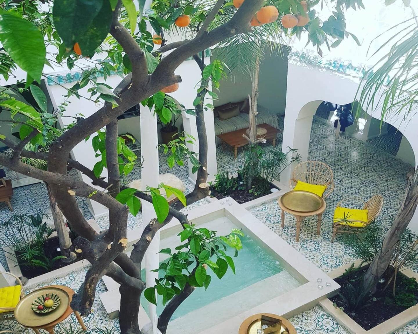 Riad Naanaa Bed & Breakfast Marrakesh Exteriör bild