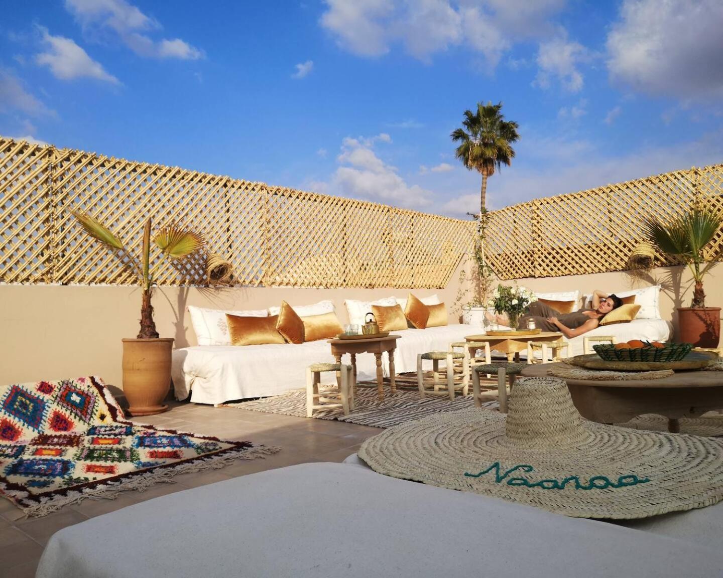 Riad Naanaa Bed & Breakfast Marrakesh Exteriör bild