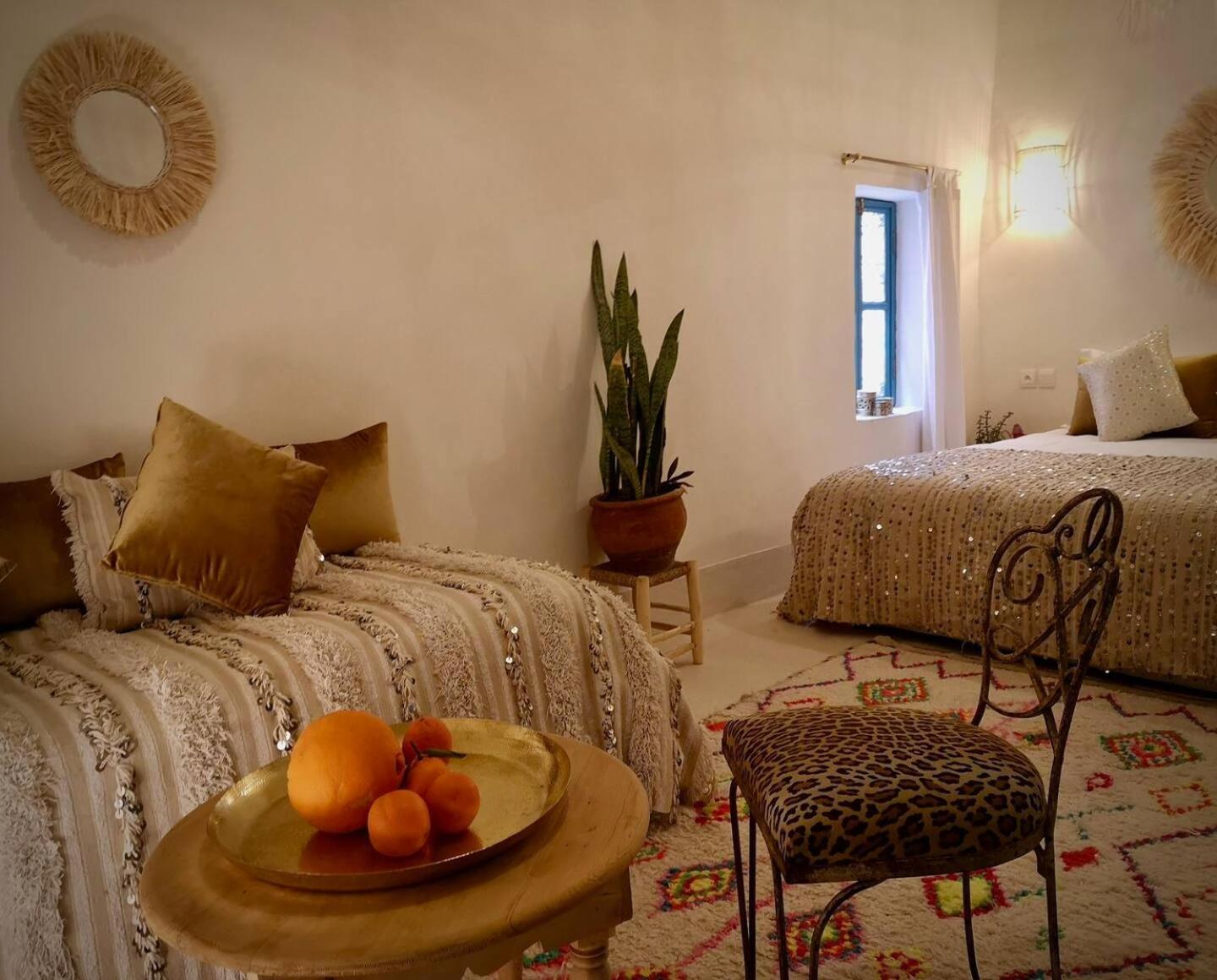 Riad Naanaa Bed & Breakfast Marrakesh Exteriör bild