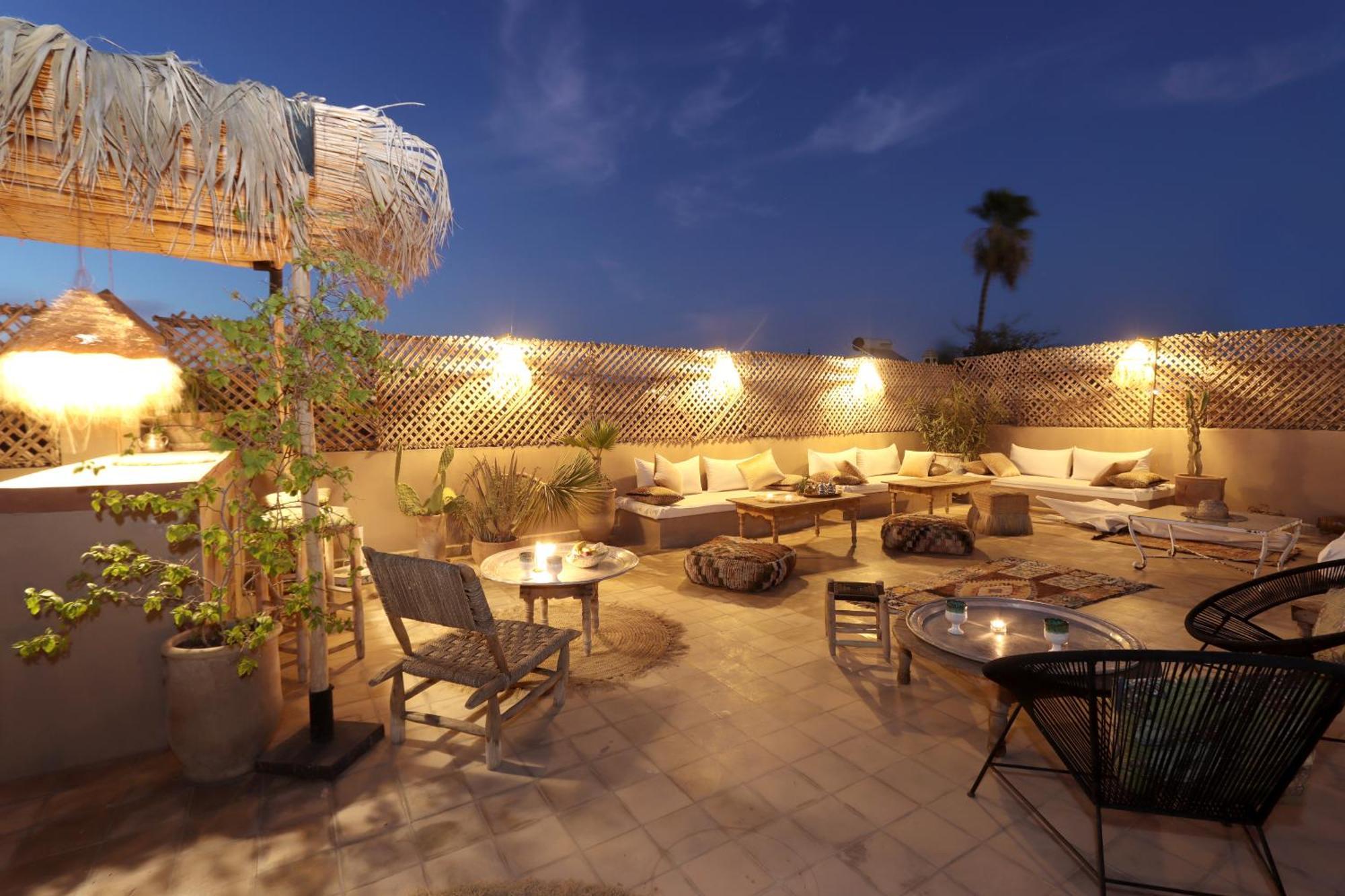 Riad Naanaa Bed & Breakfast Marrakesh Exteriör bild