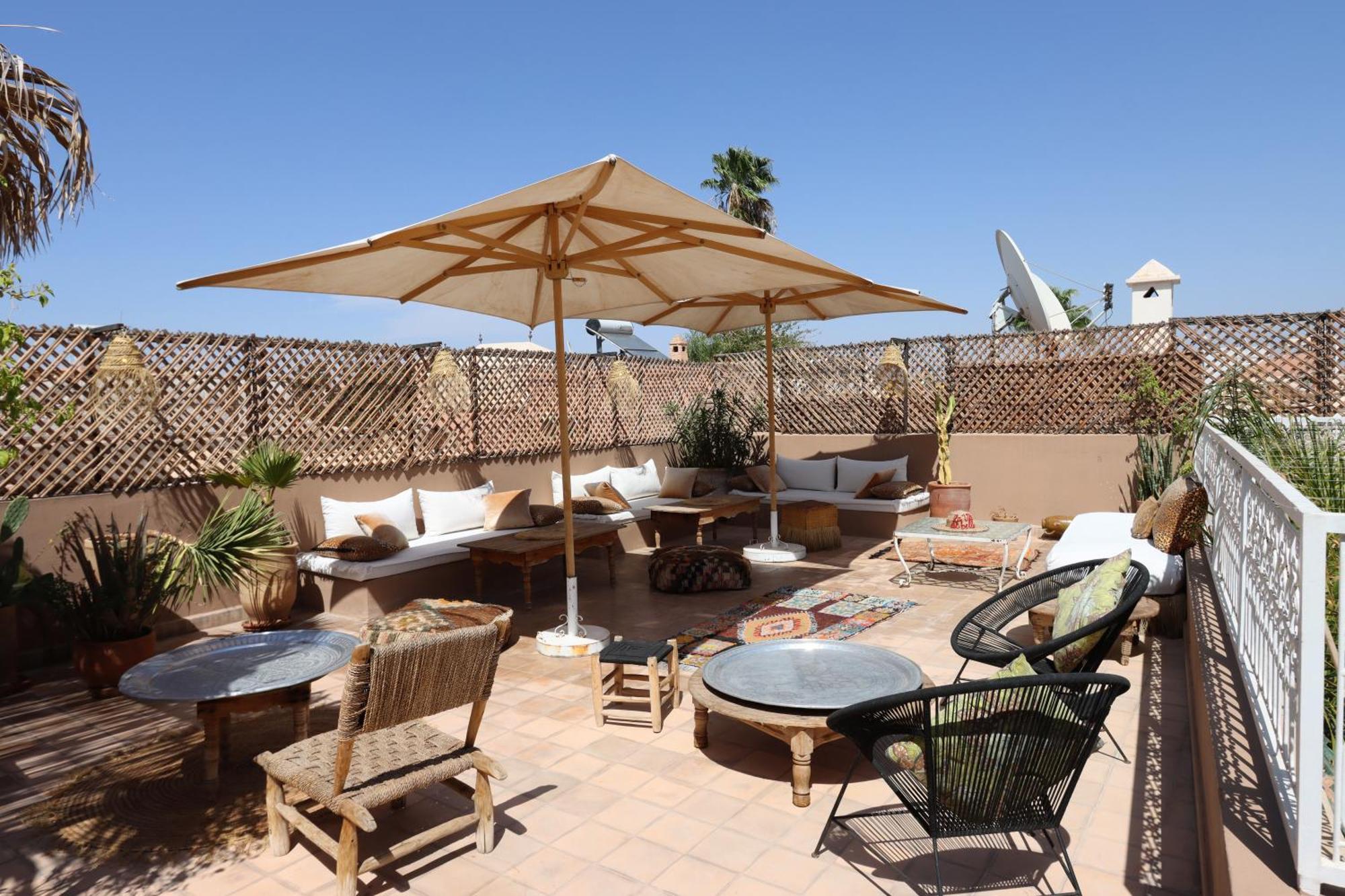 Riad Naanaa Bed & Breakfast Marrakesh Exteriör bild